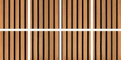 Sale Dada Art 8 carreaux adhésifs décoratifs Vinyl Way 3D effet tasseau de bois L.20 x L.20 cm x ep.1,3 mm