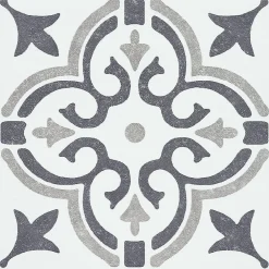 D-C-Fix 6 dalles adhésive murales Wall Tiles Jamila effet carreaux de ciment beige, gris, blanc L.15 x l.15cm* Sticker Et Adhésif Décoratif