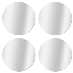 MPGlass 4 miroirs adhésifs ronds Ø15cm* Miroir|Miroir