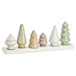 New Eden 6 Petits vases en forme de sapin