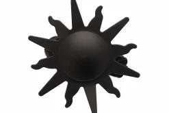Generic 2 PINCES SOLEIL POUR RIDEAU COULEUR NICKEL NOIR* Embrasse À Rideaux