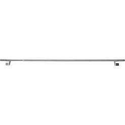 Ateliers 28 1 TRINGLE EXTENSIBLE EMBOUT CYLINDRE - INOX - 80-110CM - DIAMETRE 10* Barre À Rideau Extensible