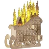 Accessoire Décoratif traditionnel en bois de peuplier bois clair IMPALA* Statue Décorative