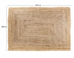 Discount Lisa Design Adeje - tapis en jute - 180x240 cm -