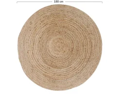 Discount Lisa Design Adeje - tapis rond en jute - 180 cm -