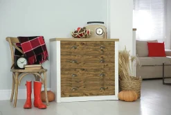 Adhésif décoratif noblessa© Bois Rustic L.1,50 m x l.45 cm* Sticker Et Adhésif Décoratif