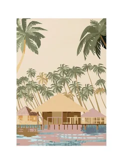 Online Dada Art Affiche Aloha L.40 x l.30 cm