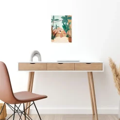 Outlet Dada Art Affiche balcon l.30 x H.40 cm multicolore