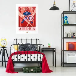 Dada Art Affiche Captain America l.60 x H.80 cm* Affiche