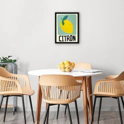Online Dada Art Affiche citron jaune l.30 x H.40 cm