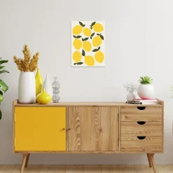 Dada Art Affiche citrons jaunes l.30 x H.40 cm* Affiche