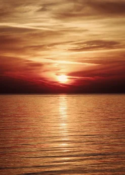 Dada Art Affiche coucher de soleil L.50 x H.70cm* Affiche