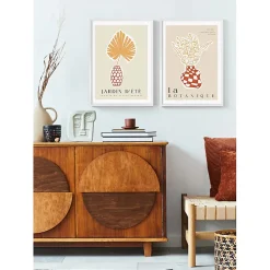 Ars Longa Affiche encadrée Jardin d'été 50x70cm* Image Encadrée