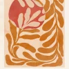 Outlet Dada Art Affiche Exhibition orange l.30 x H.40 cm