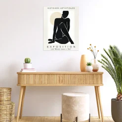 Best Dada Art Affiche exposition " les musées dans l'art " l.40 x H.50 cm