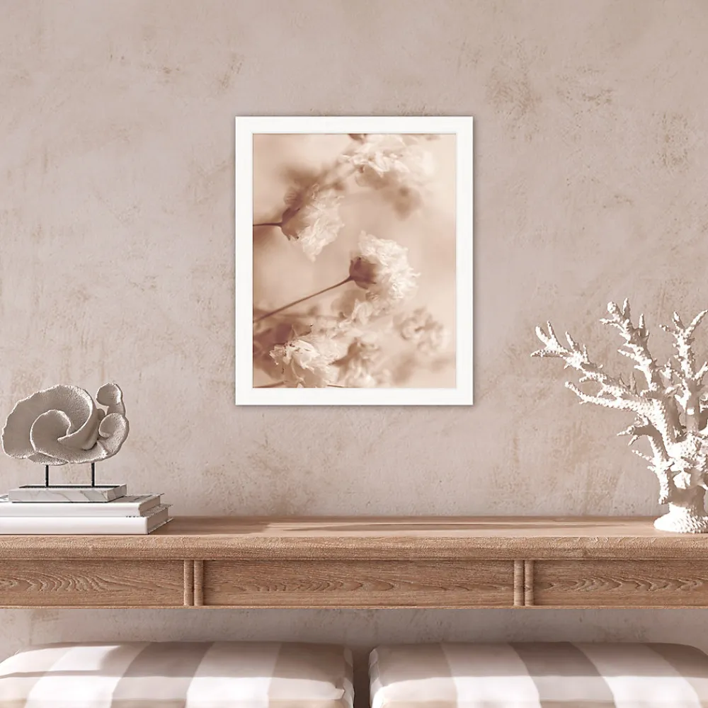 Online Dada Art Affiche fleur de coton beige l.24 x H.30 cm