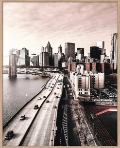 Online Dada Art Affiche pont et ville L.40 x H.50cm
