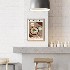 Outlet Dada Art Affiche Ramen " fresh noodle " l.30 x H.40 cm