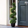 Nature Pro Arbre topiaire artificiel obélisque - Plante élégante - Arbuste artificiel pour votre jardin salon ou véranda* Plante Artificielle