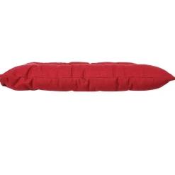 Outlet Eden Assise de chaise matelassée coton 38 x 38 cm rouge