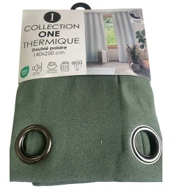 Secodir ASTON - Rideau Thermique Jacquard 140x250 cm* Rideau Thermique