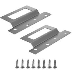 Artiteq Attaches à visser pour cadre en bois - 4 pièces - 16 vis fournis* Fixation Décoration Murale