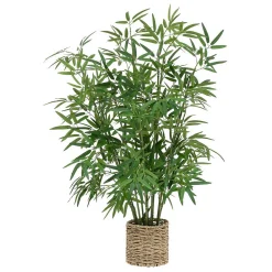 Atmosphera Créateur D'Intérieur Bambou artificiel pot naturel H100cm vert - Atmosphera* Plante Artificielle