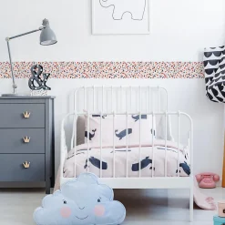 Best Muralo Bande Décorative auto-adhésif COLORES Motifs Pour Chambre 10cm x 300cm