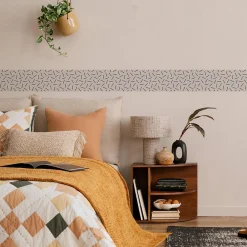 Clearance Muralo Bande Décorative auto-adhésif Pour Salon MODERNE Lignes Motif 10cm x 300cm