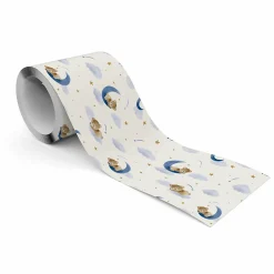 Online Muralo Bande Décorative auto-adhésif LUNES Nounours Nuages Pour Chambre Enfants 10cm x 300cm