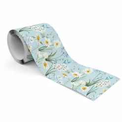 Online Muralo Bande Décorative auto-adhésif Pour Chambre Enfants FLEURS Feuilles Plantes 10cm x 300cm