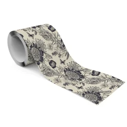 Online Muralo Bande Décorative auto-adhésif FLEURS Feuilles Rétro Pour Chambre 10cm x 300cm