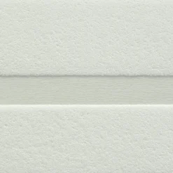 Clearance GoodHome Bordure adhésive vinyle expansé Scabra blanc