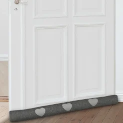 Beautissu Boudin bas de porte Viento 90cm Anthracite* Boudin De Porte