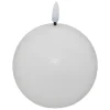 Atmosphera Créateur D'Intérieur Bougie boule à led Molia D12cm blanc - Atmosphera* Bougie Et Senteur