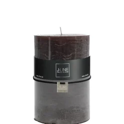 J-Line Bougie cylindrique 120H noir 10x10x15 cm* Bougie Et Senteur