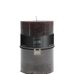 J-Line Bougie cylindrique 120H noir 10x10x15 cm* Bougie Et Senteur