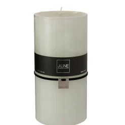 Sale J-Line Bougie cylindrique 140H vert 10x10x20 cm