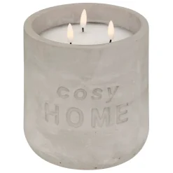 Atmosphera Créateur D'Intérieur Bougie LED Cosy - gris clair - 3 - 2kg - Atmosphera* Bougie Et Senteur