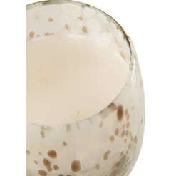 Sale J-Line Bougie parfumée 120H dans pot en verre multicouleur 15x15x22.5 cm
