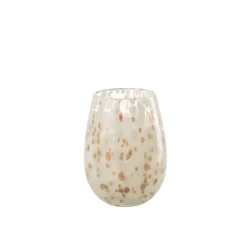 Sale J-Line Bougie parfumée 120H dans pot en verre multicouleur 15x15x22.5 cm