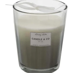 Sale The Home Deco Factory Bougie parfumée vase 16 cm Harmony Gris senteur Ambre