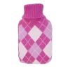 St Helens Home & Garden Bouillotte - 2 Litres - Housse tricotée - Motif Jacquart - GH025 St Helens Home and Garden* Bouillotte