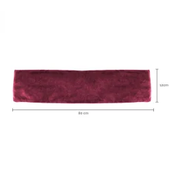 Vivezen Bouillotte longue chauffante - 12 x 80 cm - Bleu -* Bouillotte