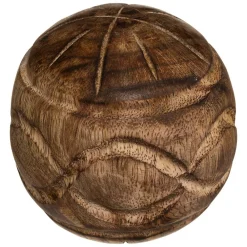 Atmosphera Créateur D'Intérieur Boule déco Nam nam - manguier - D8 cm - Multicolore- Atmosphera* Lettre Décorative