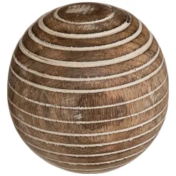 Atmosphera Créateur D'Intérieur Boule déco Nam nam - manguier - D8 cm - Multicolore- Atmosphera* Lettre Décorative