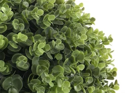 Vente-unique Boule de buis artificielle avec pot - H. 66 x D. 40 cm - Vert - DIAVA* Plante Artificielle