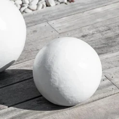Wanda Collection Boules déco design trio blanc,* Statue Décorative