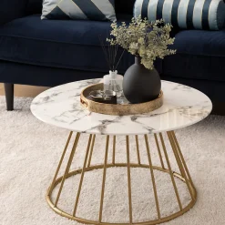 Atmosphera Créateur D'Intérieur Bouquet eucalyptus artificiels James H30cm- Marron- Atmosphera* Plante Artificielle