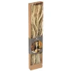 Atmosphera Créateur D'Intérieur Bouquet fleurs séchées - boîte kraft H60 cm - Jaune- Atmosphera* Fleur Séchée